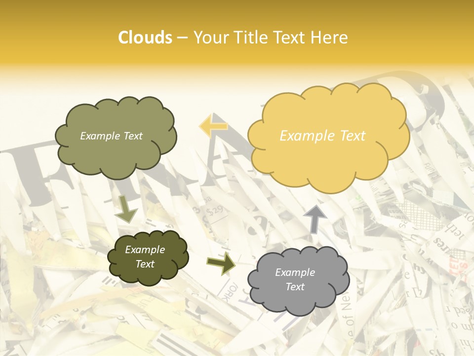 White Holding Hands Close Up PowerPoint Template