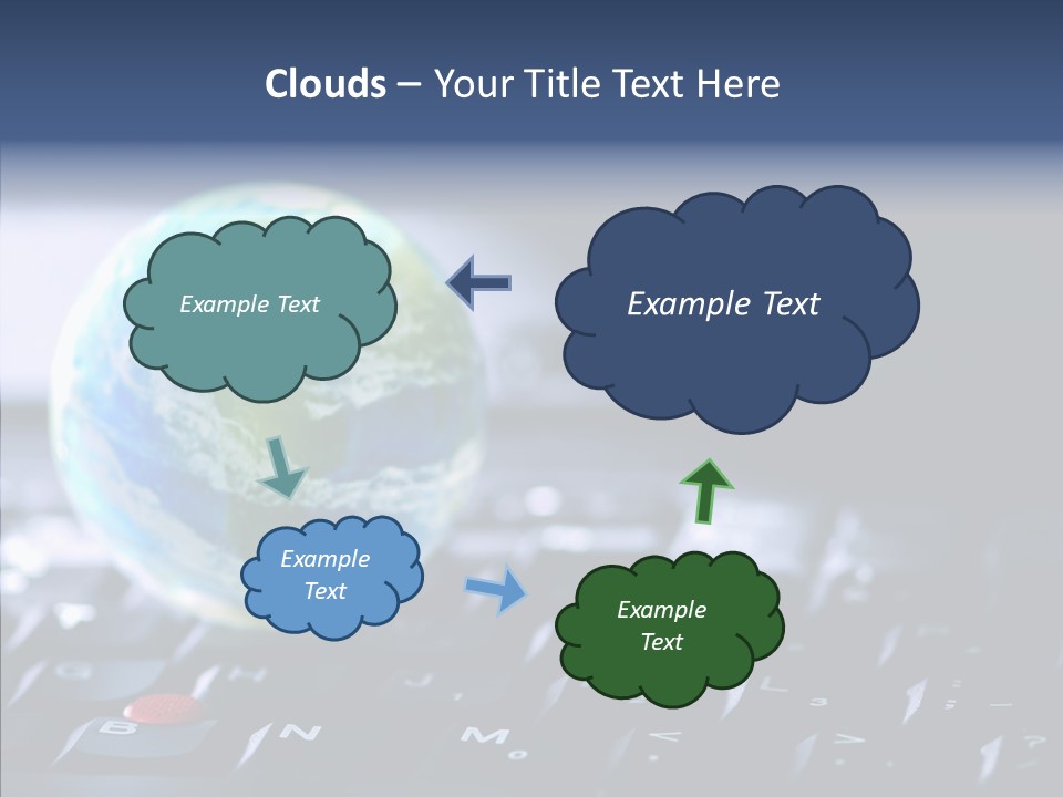 Helping Hand Grandmother Background PowerPoint Template
