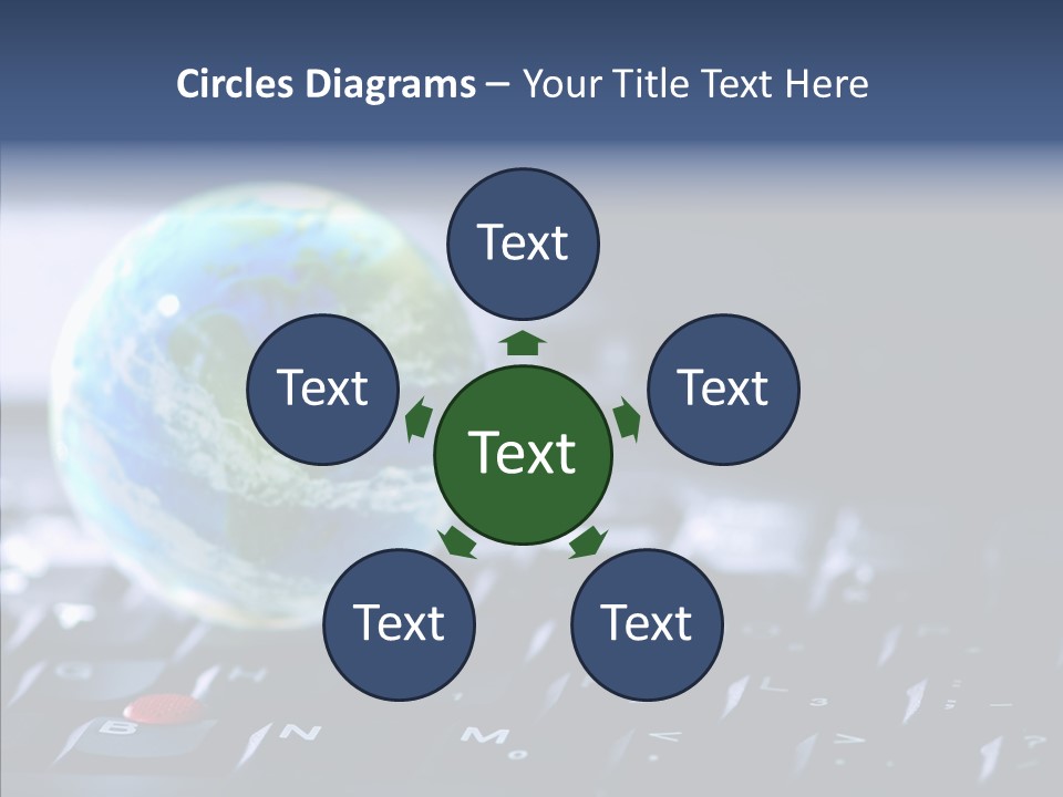 Helping Hand Grandmother Background PowerPoint Template