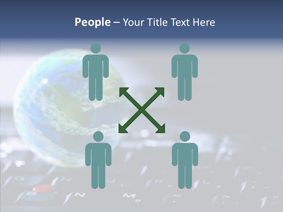 Helping Hand Grandmother Background PowerPoint Template