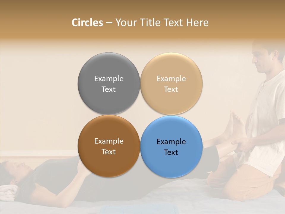 Old Background Holding Hands PowerPoint Template