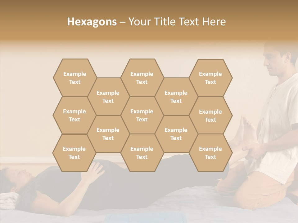 Old Background Holding Hands PowerPoint Template