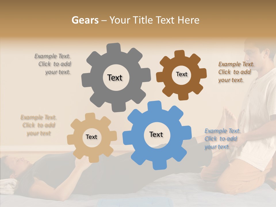 Old Background Holding Hands PowerPoint Template