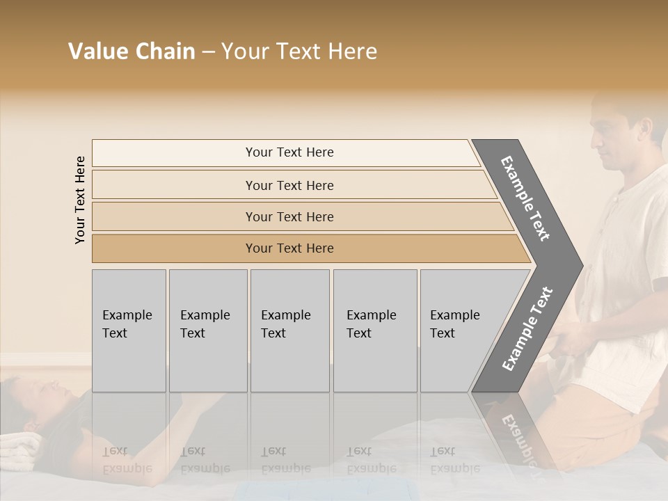 Old Background Holding Hands PowerPoint Template