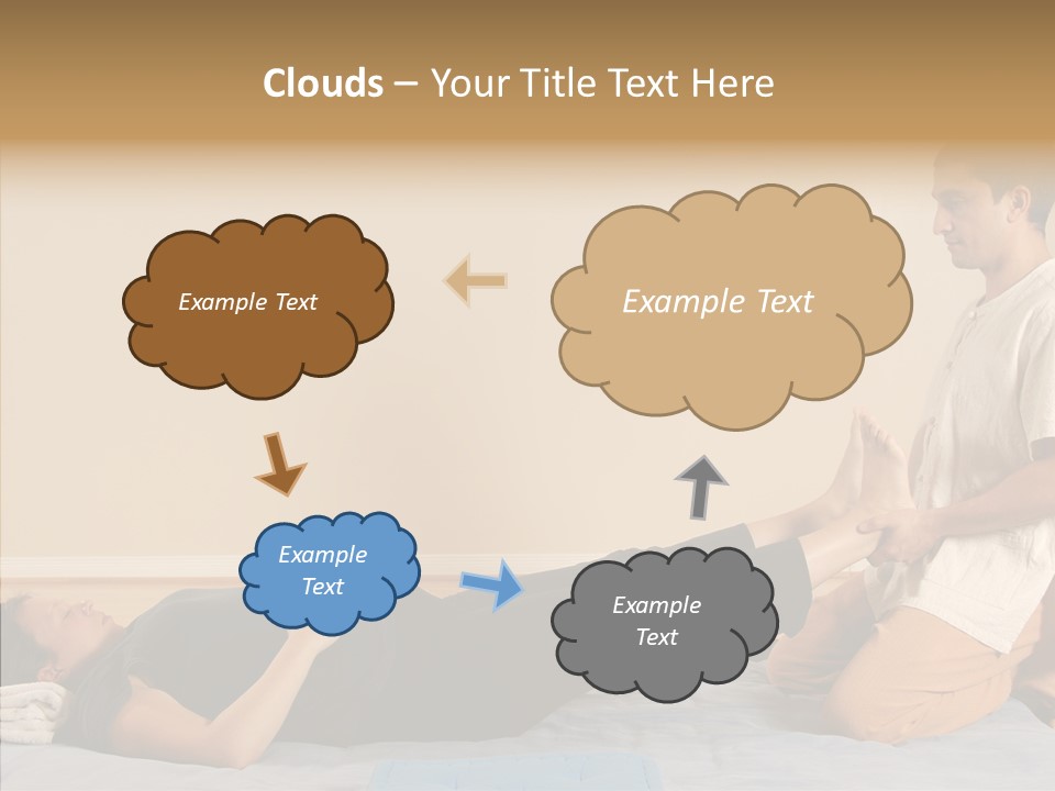 Old Background Holding Hands PowerPoint Template