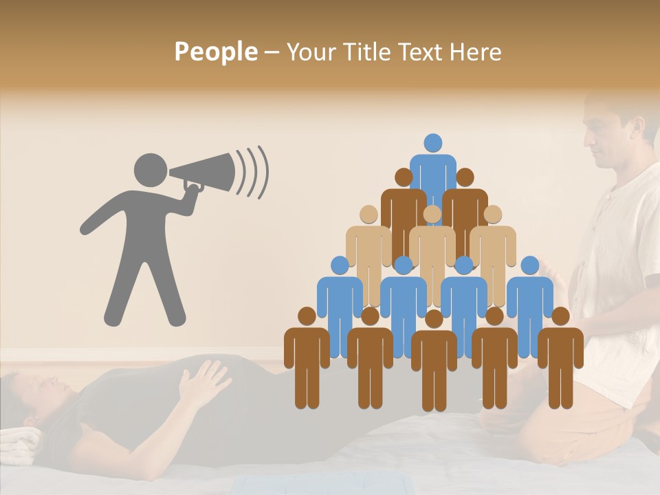 Old Background Holding Hands PowerPoint Template