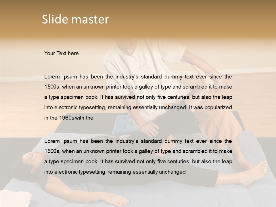 Togetherness Helping Hand Assist PowerPoint Template