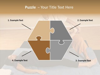 Togetherness Helping Hand Assist PowerPoint Template