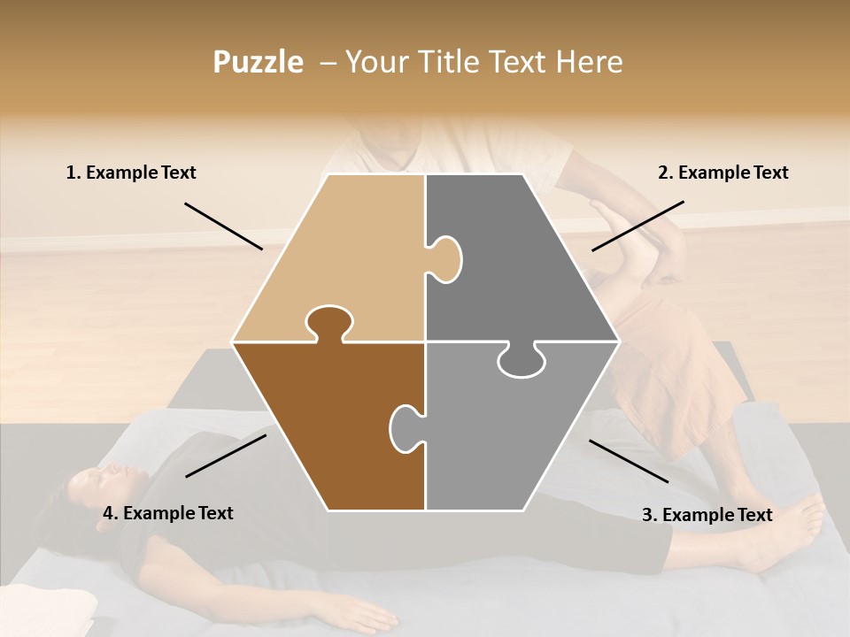 Togetherness Helping Hand Assist PowerPoint Template
