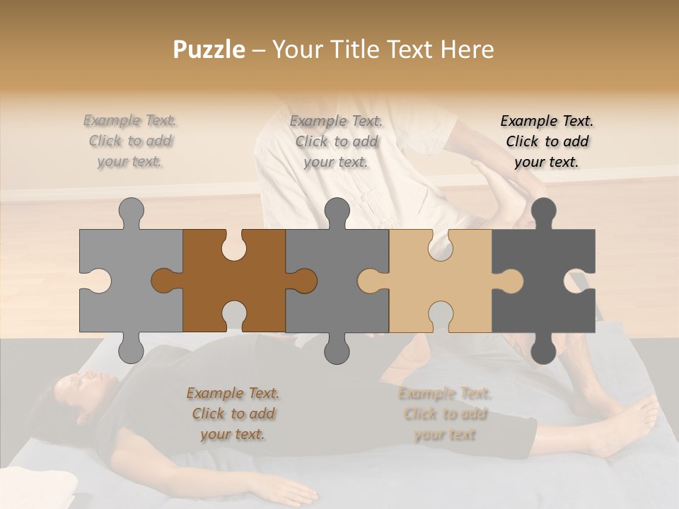 Togetherness Helping Hand Assist PowerPoint Template