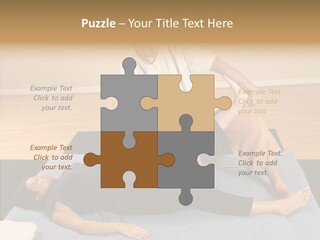 Togetherness Helping Hand Assist PowerPoint Template