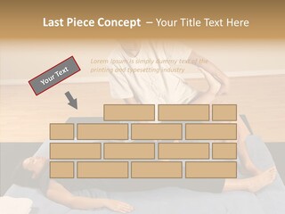Togetherness Helping Hand Assist PowerPoint Template