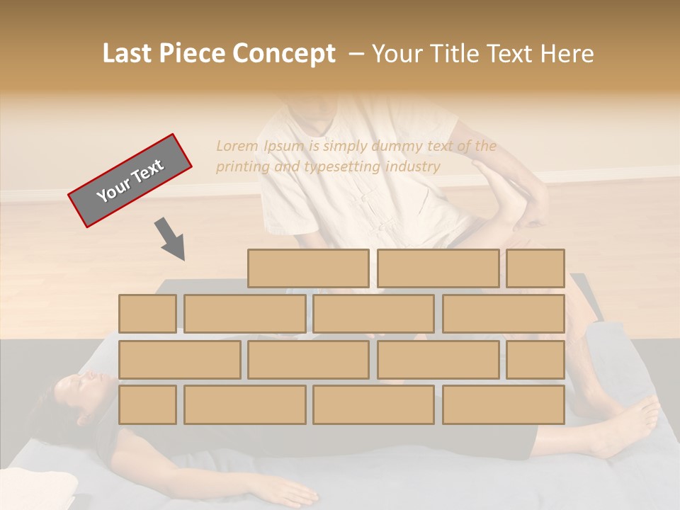 Togetherness Helping Hand Assist PowerPoint Template