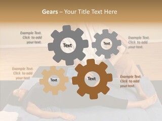 Togetherness Helping Hand Assist PowerPoint Template