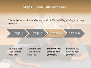 Togetherness Helping Hand Assist PowerPoint Template