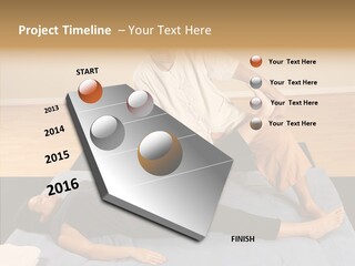 Togetherness Helping Hand Assist PowerPoint Template