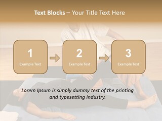 Togetherness Helping Hand Assist PowerPoint Template