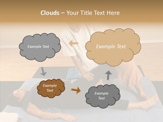 Togetherness Helping Hand Assist PowerPoint Template