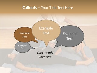 Togetherness Helping Hand Assist PowerPoint Template
