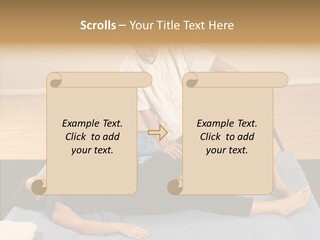 Togetherness Helping Hand Assist PowerPoint Template