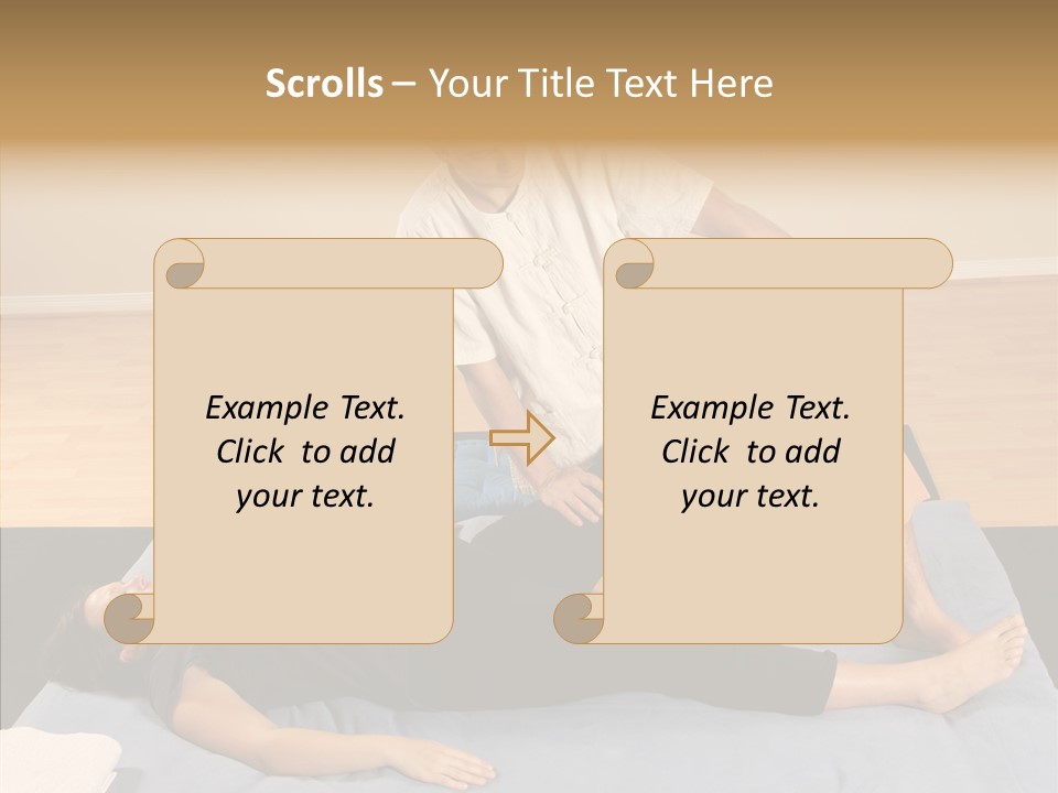 Togetherness Helping Hand Assist PowerPoint Template