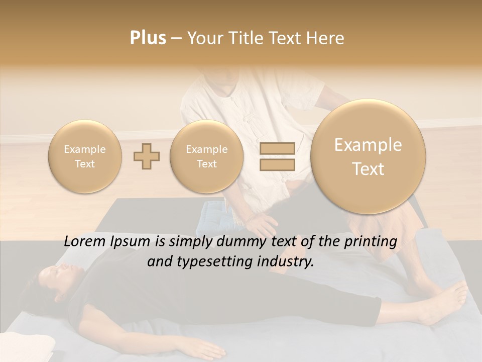 Togetherness Helping Hand Assist PowerPoint Template