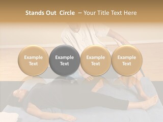 Togetherness Helping Hand Assist PowerPoint Template