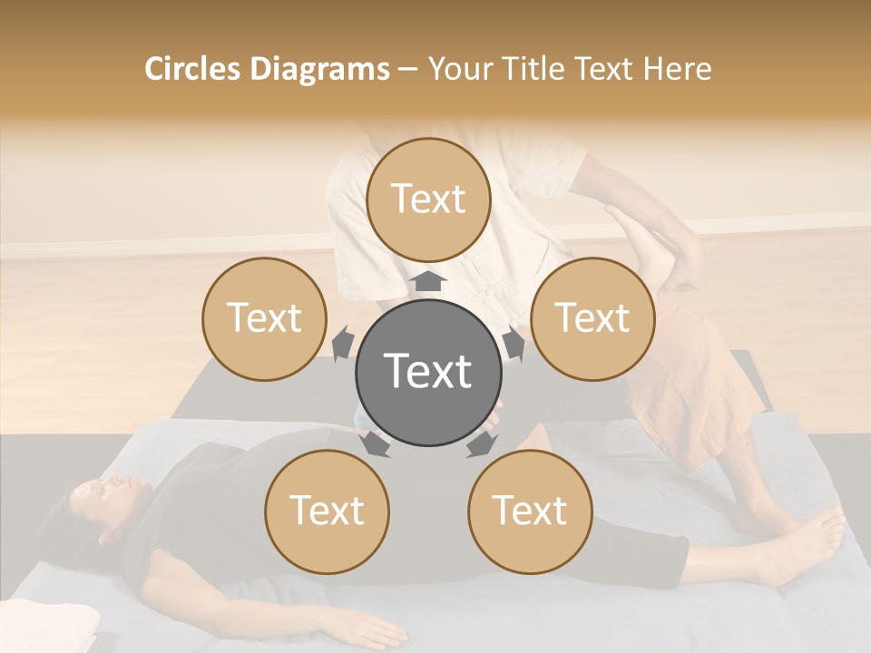 Togetherness Helping Hand Assist PowerPoint Template