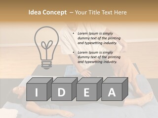 Togetherness Helping Hand Assist PowerPoint Template