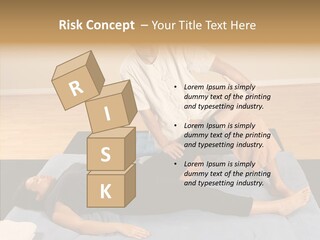 Togetherness Helping Hand Assist PowerPoint Template