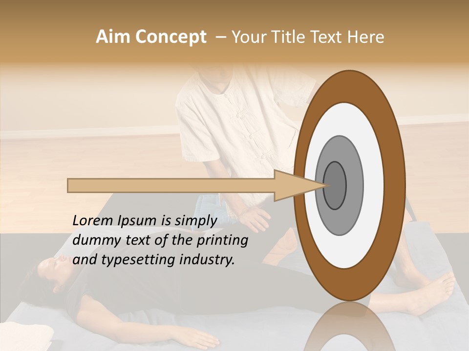 Togetherness Helping Hand Assist PowerPoint Template