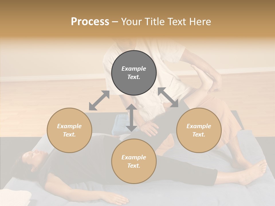 Togetherness Helping Hand Assist PowerPoint Template
