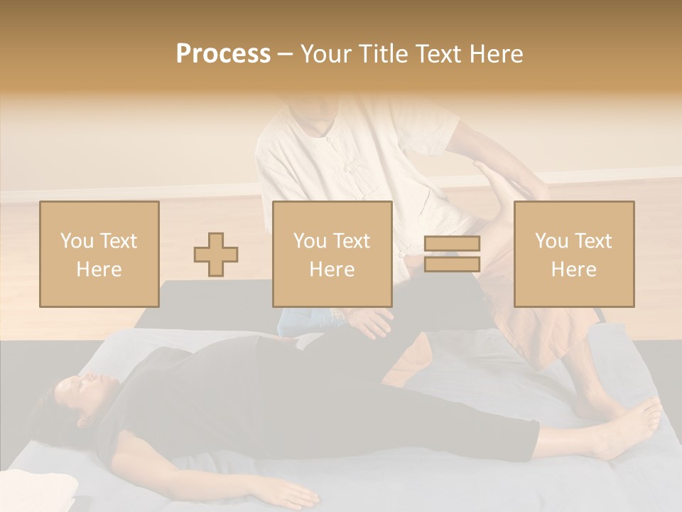 Togetherness Helping Hand Assist PowerPoint Template