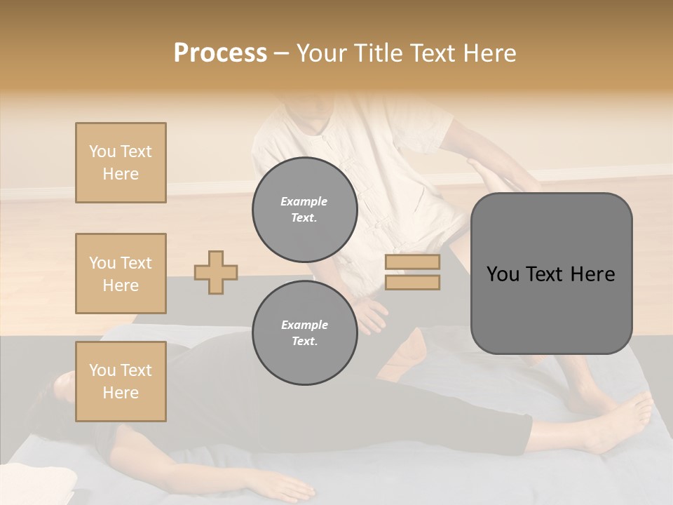 Togetherness Helping Hand Assist PowerPoint Template