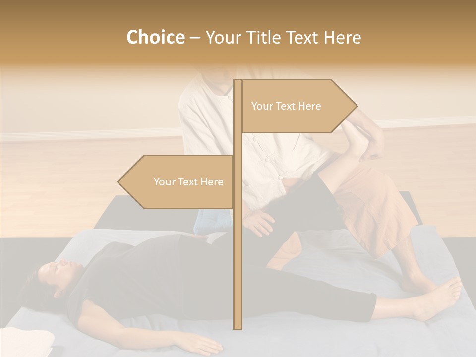 Togetherness Helping Hand Assist PowerPoint Template