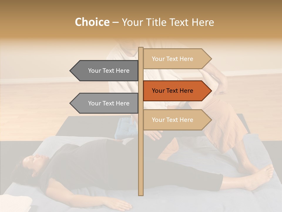 Togetherness Helping Hand Assist PowerPoint Template