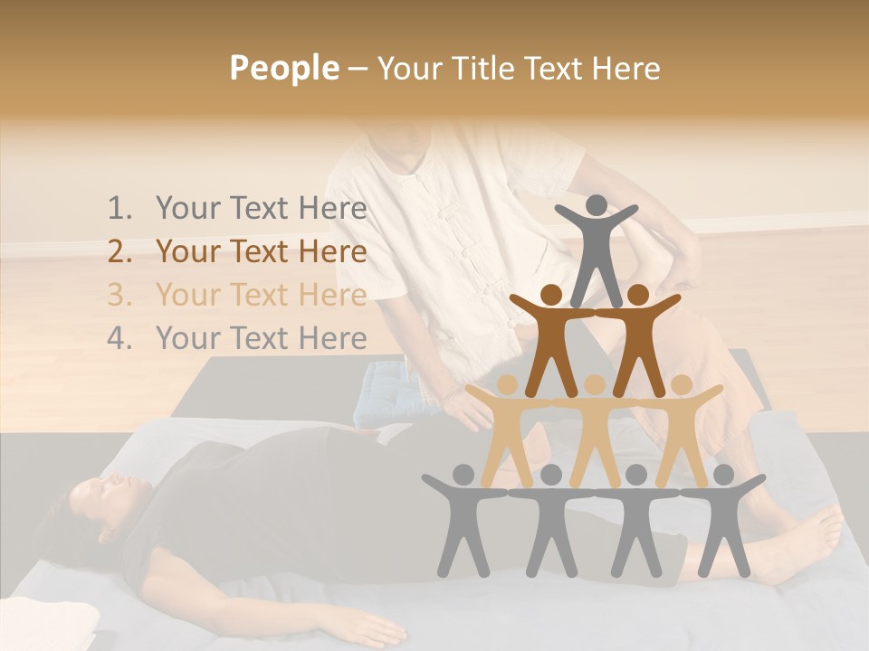 Togetherness Helping Hand Assist PowerPoint Template