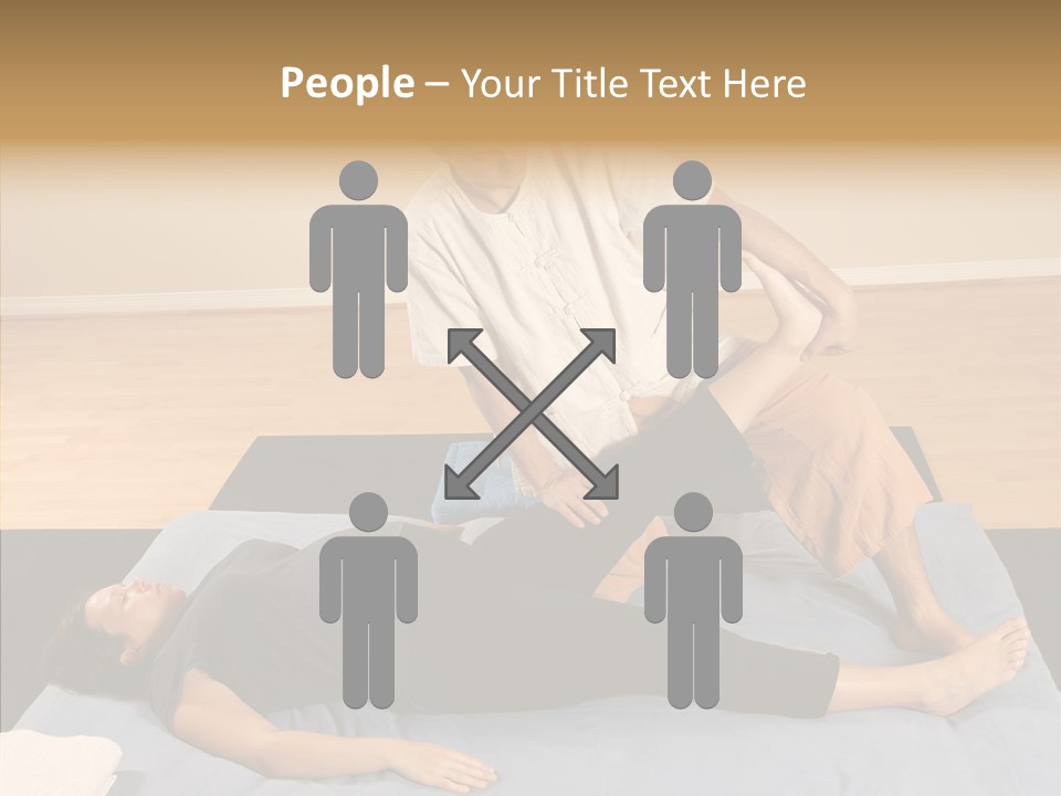 Togetherness Helping Hand Assist PowerPoint Template
