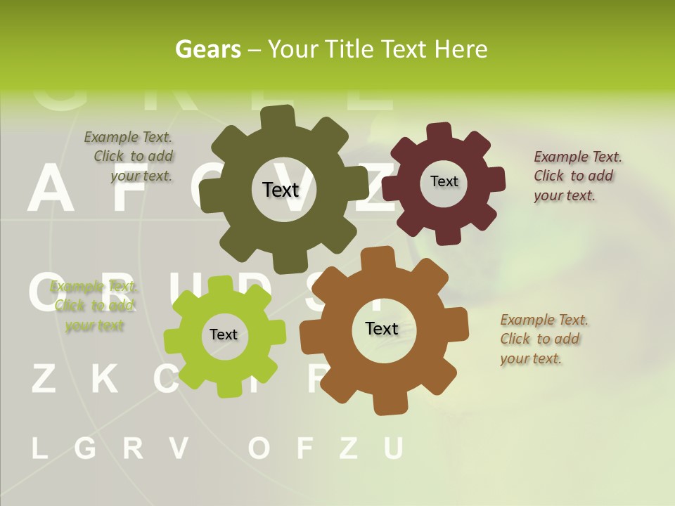 Care Finger Holding Hands PowerPoint Template