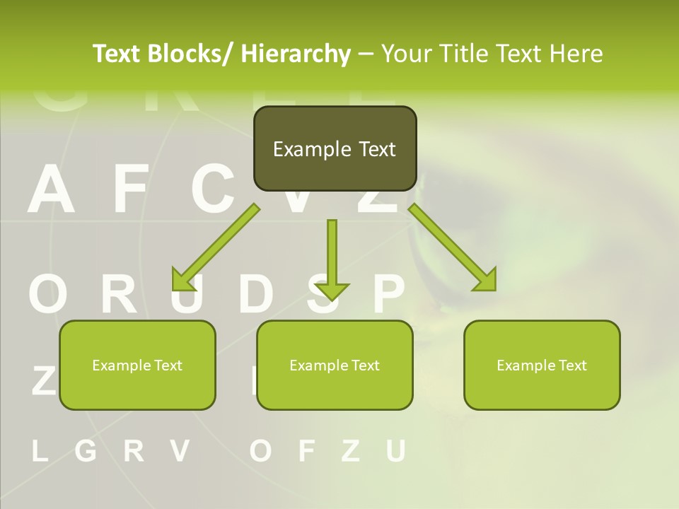 Care Finger Holding Hands PowerPoint Template