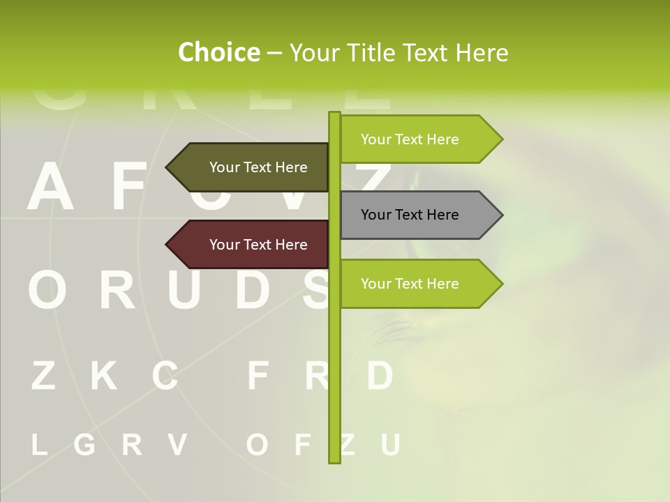 Care Finger Holding Hands PowerPoint Template