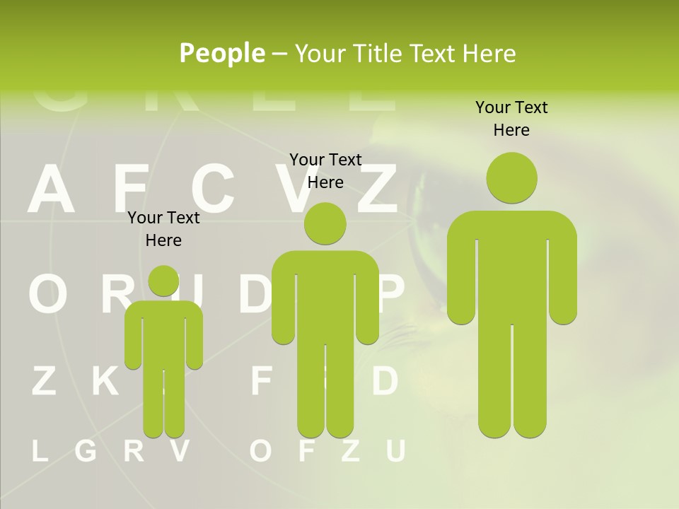 Care Finger Holding Hands PowerPoint Template