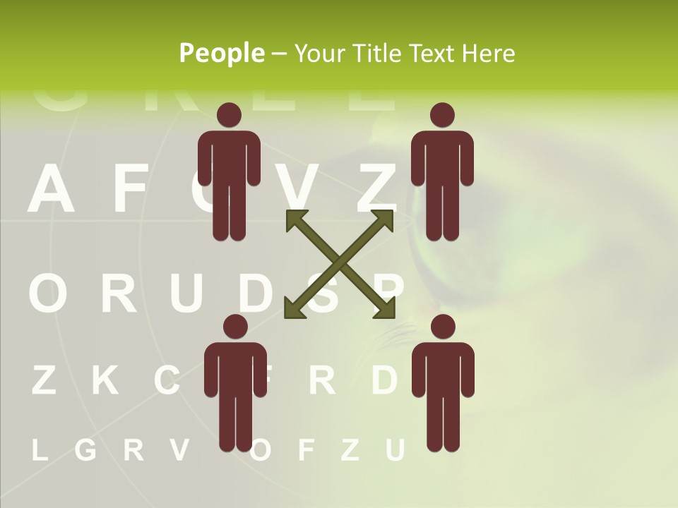 Care Finger Holding Hands PowerPoint Template