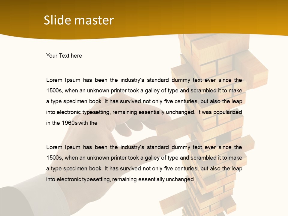 Elderly Elder Assist PowerPoint Template