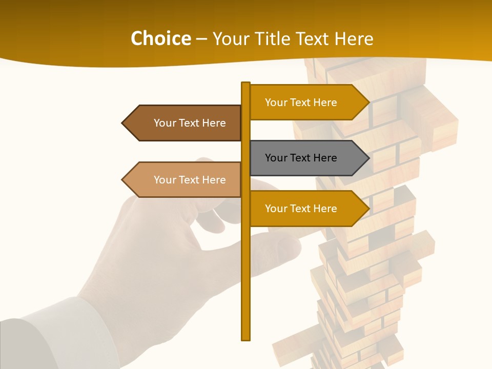 Elderly Elder Assist PowerPoint Template