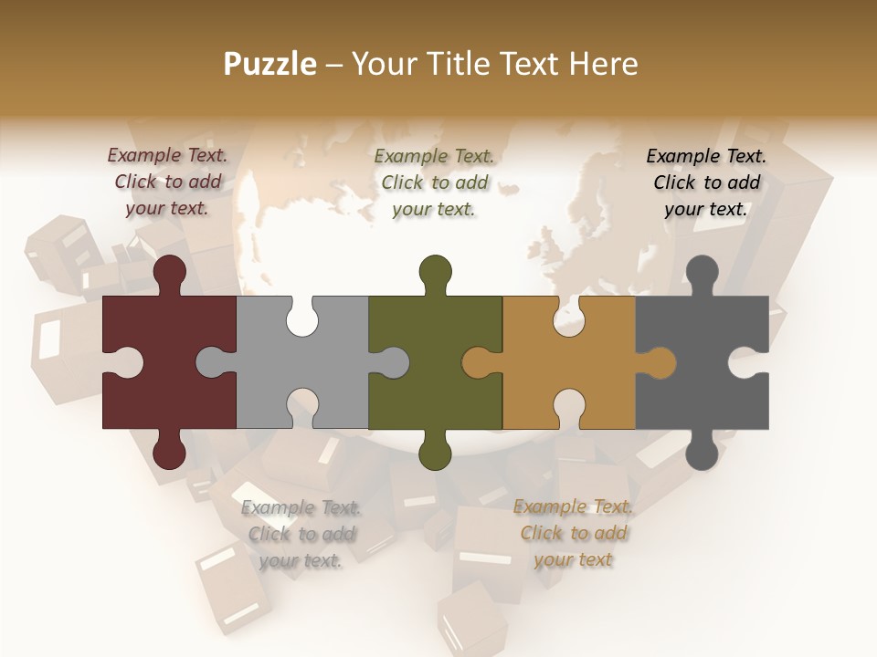 Young Grandmother Old PowerPoint Template