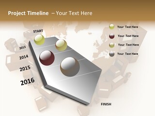 Young Grandmother Old PowerPoint Template