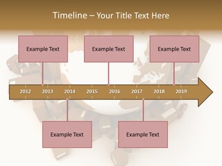 Young Grandmother Old PowerPoint Template