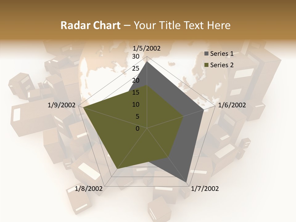 Young Grandmother Old PowerPoint Template