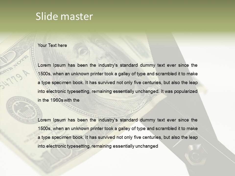 Helping Hand Touching Elder PowerPoint Template